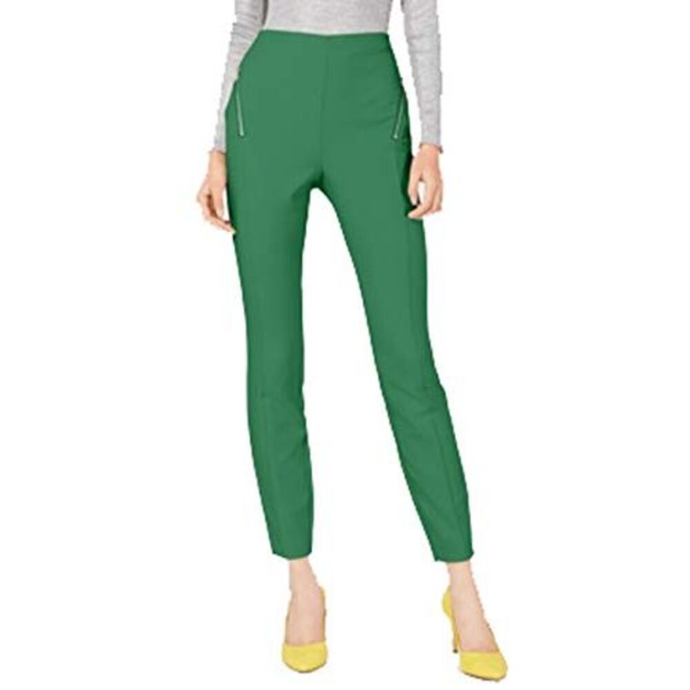 INC International Concepts I.N.C. Petite Zip-Pocket Skinny Pants